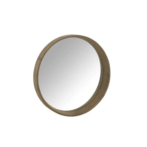 Espejo madera con borde 60x8 - Decoración pared moderna | Tapidecor