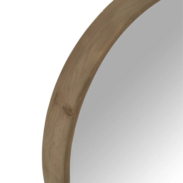 Espejo madera con borde 60x8 - Decoración pared moderna | Tapidecor