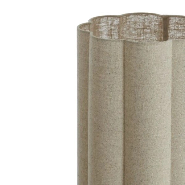 Lámpara pie crema tulipa flor - Iluminación elegante y moderna | Tapidecor