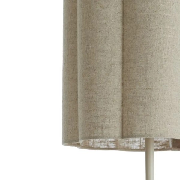 Lámpara pie crema tulipa flor - Iluminación elegante y moderna | Tapidecor