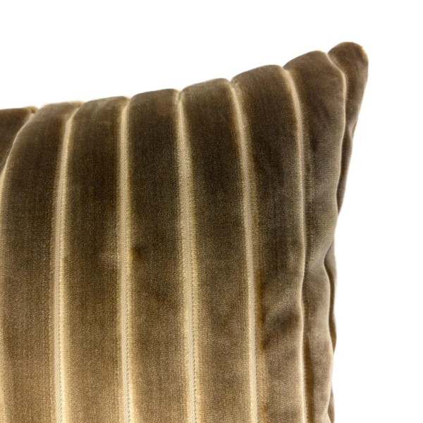 Cojín camel pana ancha mullida 45x45 Relleno Premium incluido