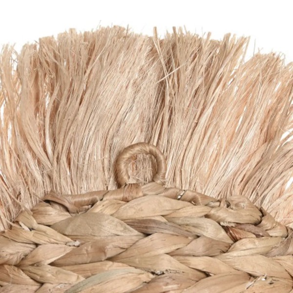 Decoración pared infantil de rafia natural | Tapidecor