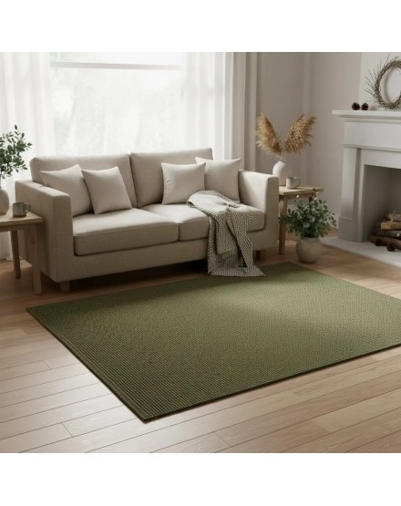 Alfombra 130X70 CM  Color Kaki 100% ALG 2