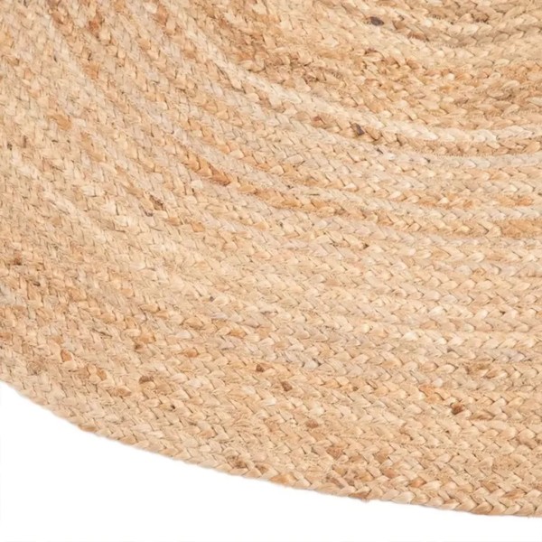 Alfombra de yute ovalada natural 180x120 | Tapidecor