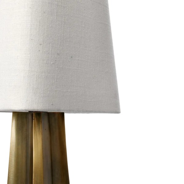 Top Lamp Pie Metal Gold Cotton Screen 25x25x61