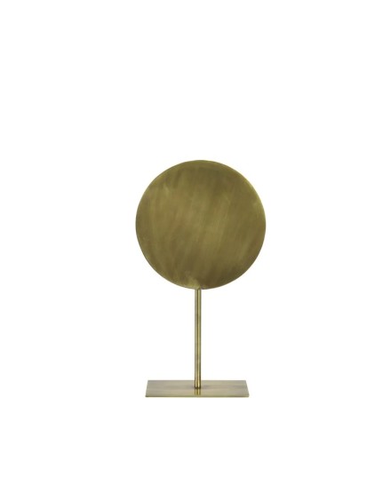 Figura decorativa metal bronce 45 cm | Tapidecor