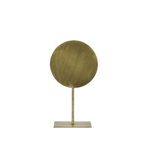 Figura decorativa metal bronce 45 cm | Tapidecor