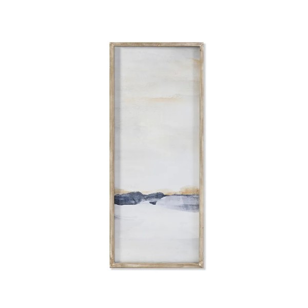 Cornice in vetro abete astratto 40x2,5x100