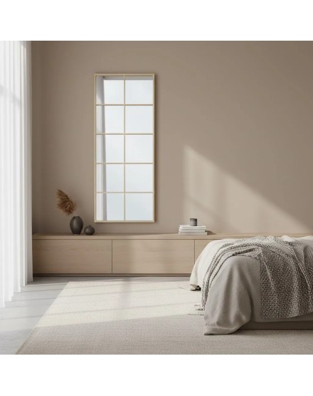 Mirror Window Fine Gold Gold Gold 125x2.5x50 2