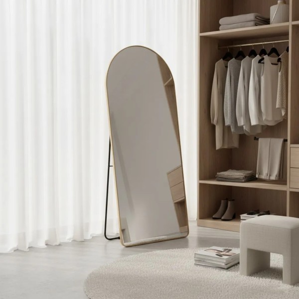 Mischio in metallo Gold Top ARC 80x3x180 cm