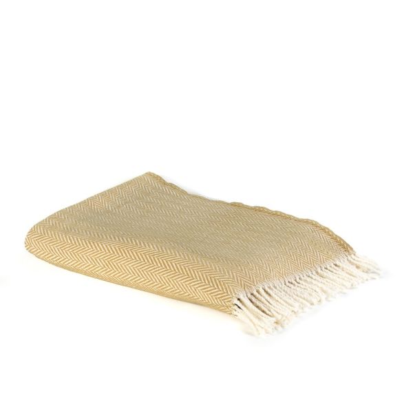 PLAID MANTA PIE CAMA BEIG ESPI PIEDRA FLECOS BEIG 140X180