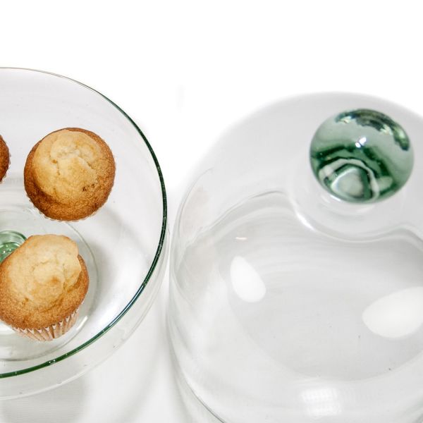 PASTELERO CAMPANA CRISTAL20X29