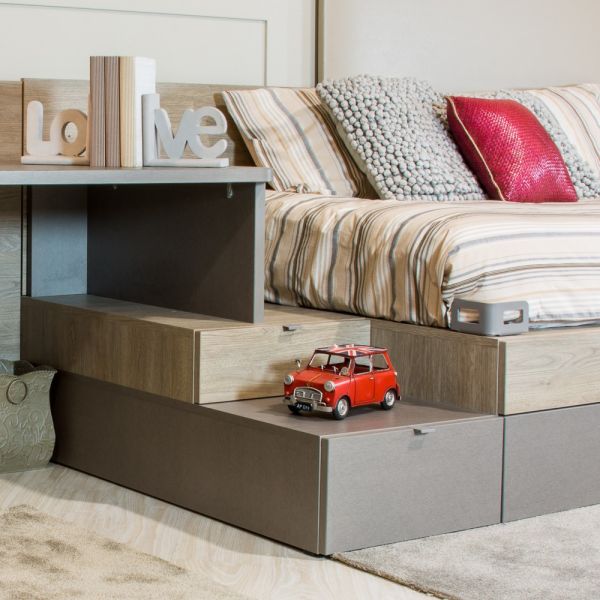 COCHE MINI ROJO BANDERA INGLES A 29X14X13