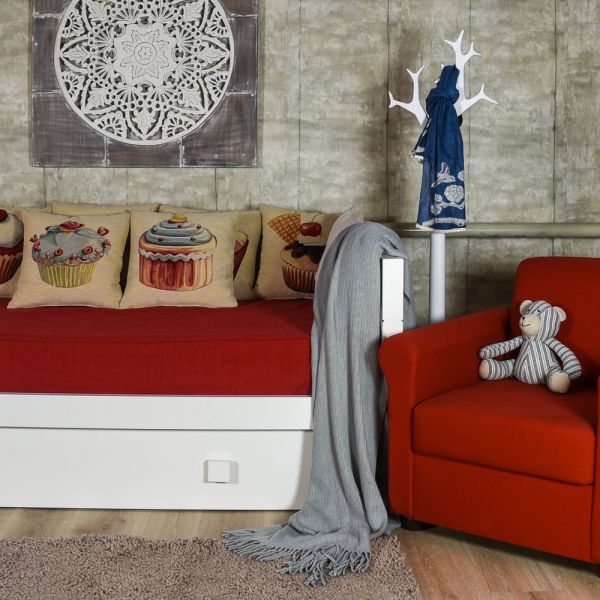 PLAID MANTA PIE CAMA GRIS CLAR O PUNT FLECOS 130X160