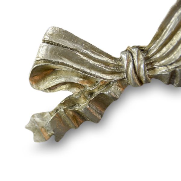 LAZO PLATA DECORATIVO RESINA PARA COLGAR