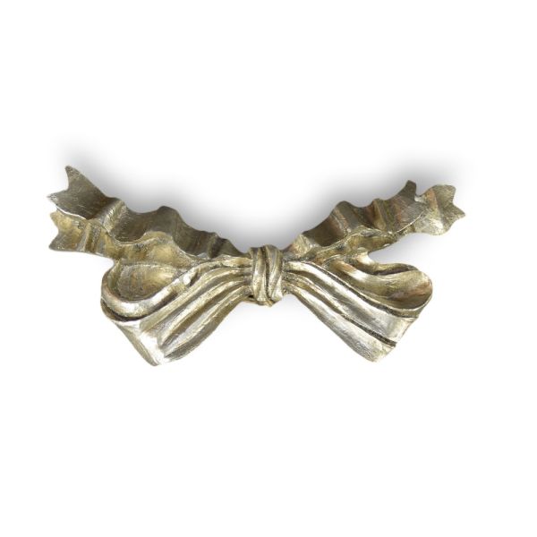 LAZO PLATA DECORATIVO RESINA PARA COLGAR