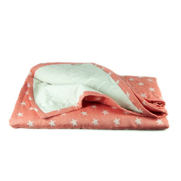 COLCHA CAMA 90 ESTRELLAS ROJO COLECCIÓN ALL STARS