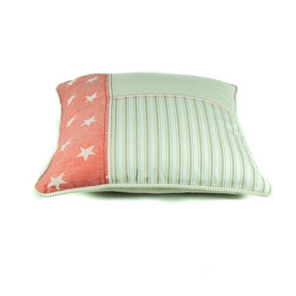 Cojín artesanal con relleno premium para cama y sofá en alta decoración elegante