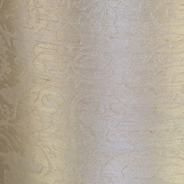 PANTALLA LAMPARA DE MESA CONIC A 36X30 DAMASCO BLANCO ROTO