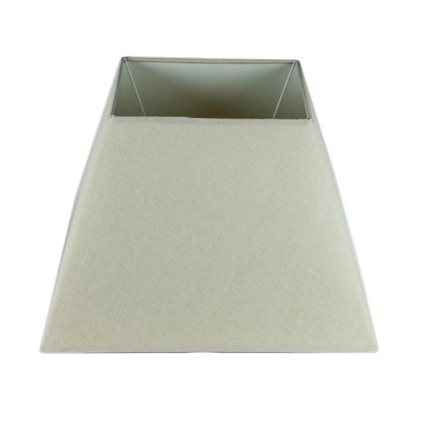 PANTALLA CUADRADA 40X40 LINO TOPO 40,5X23,5X28