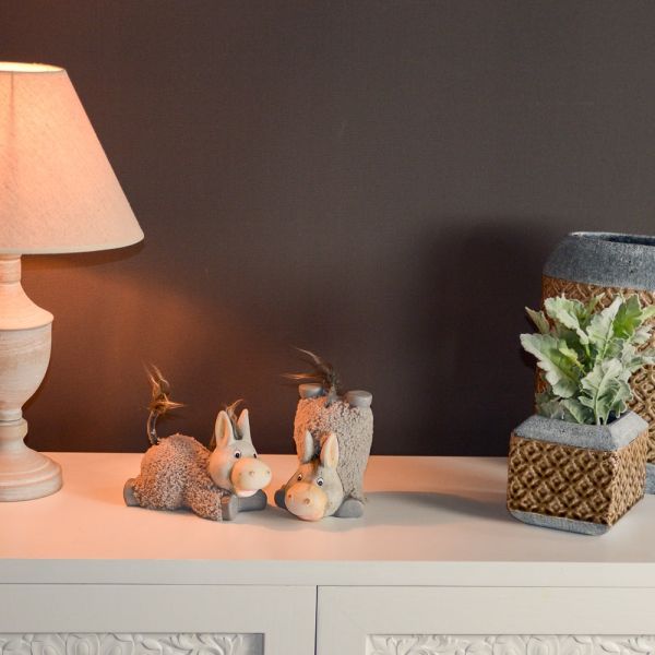 SET MUÑECO DECORATIVO BURRITO 11X3X12